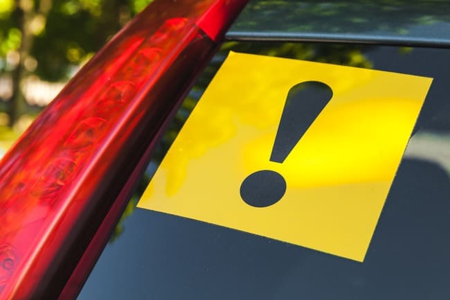 Removing decals from car