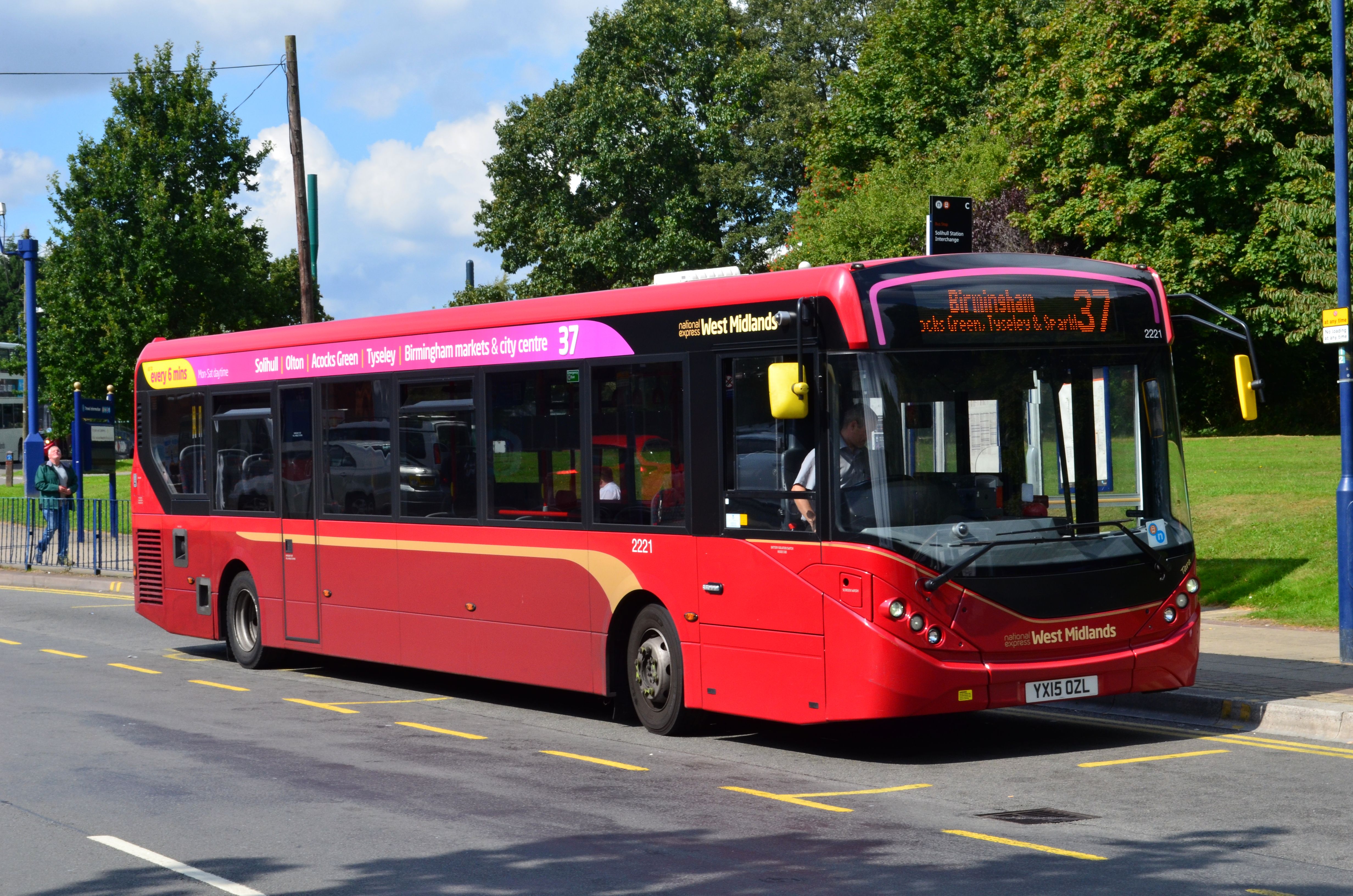 National Express West Midlands' bus