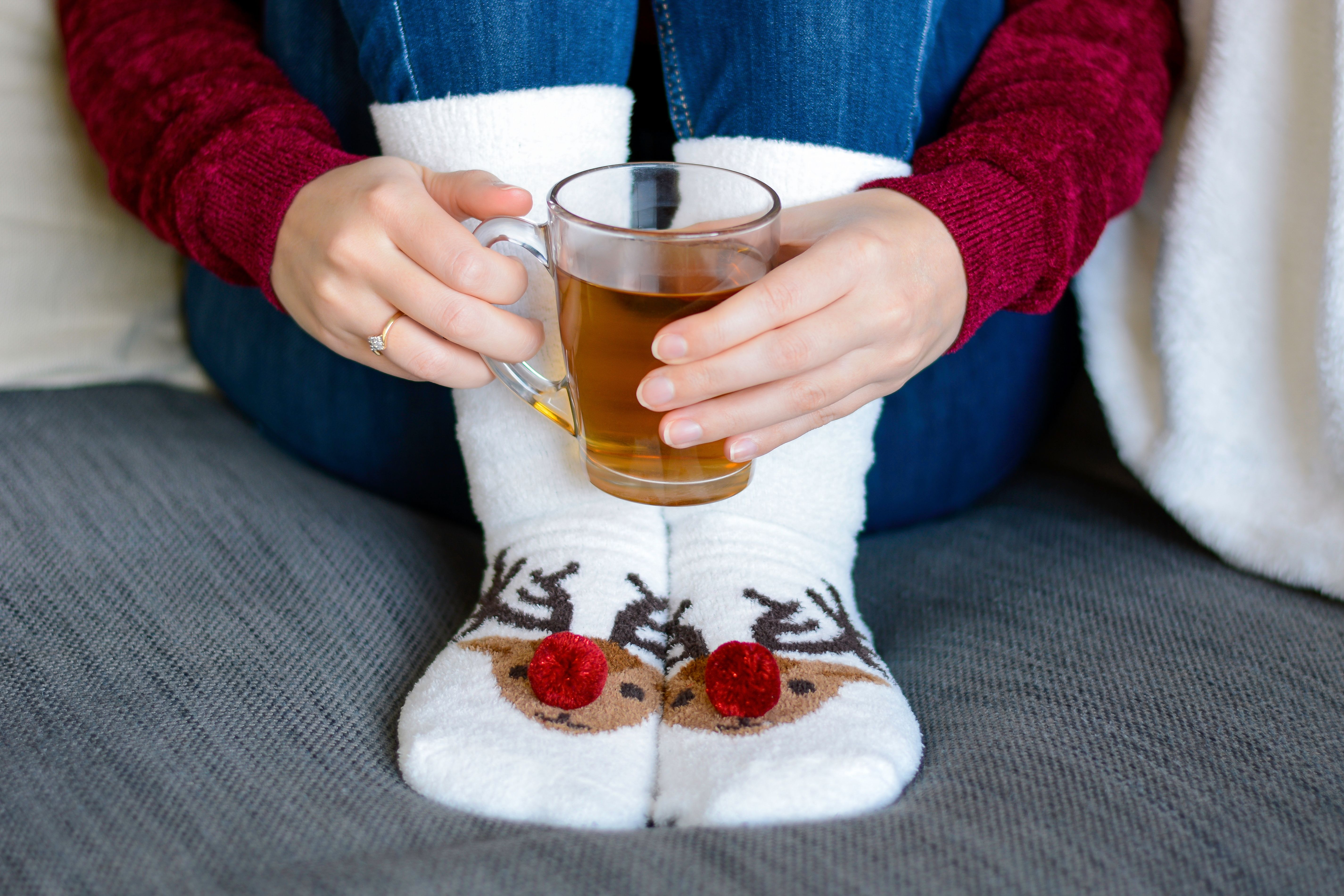 a woman relaxing with a cup of coffee.jpg