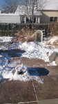 frozen back porch