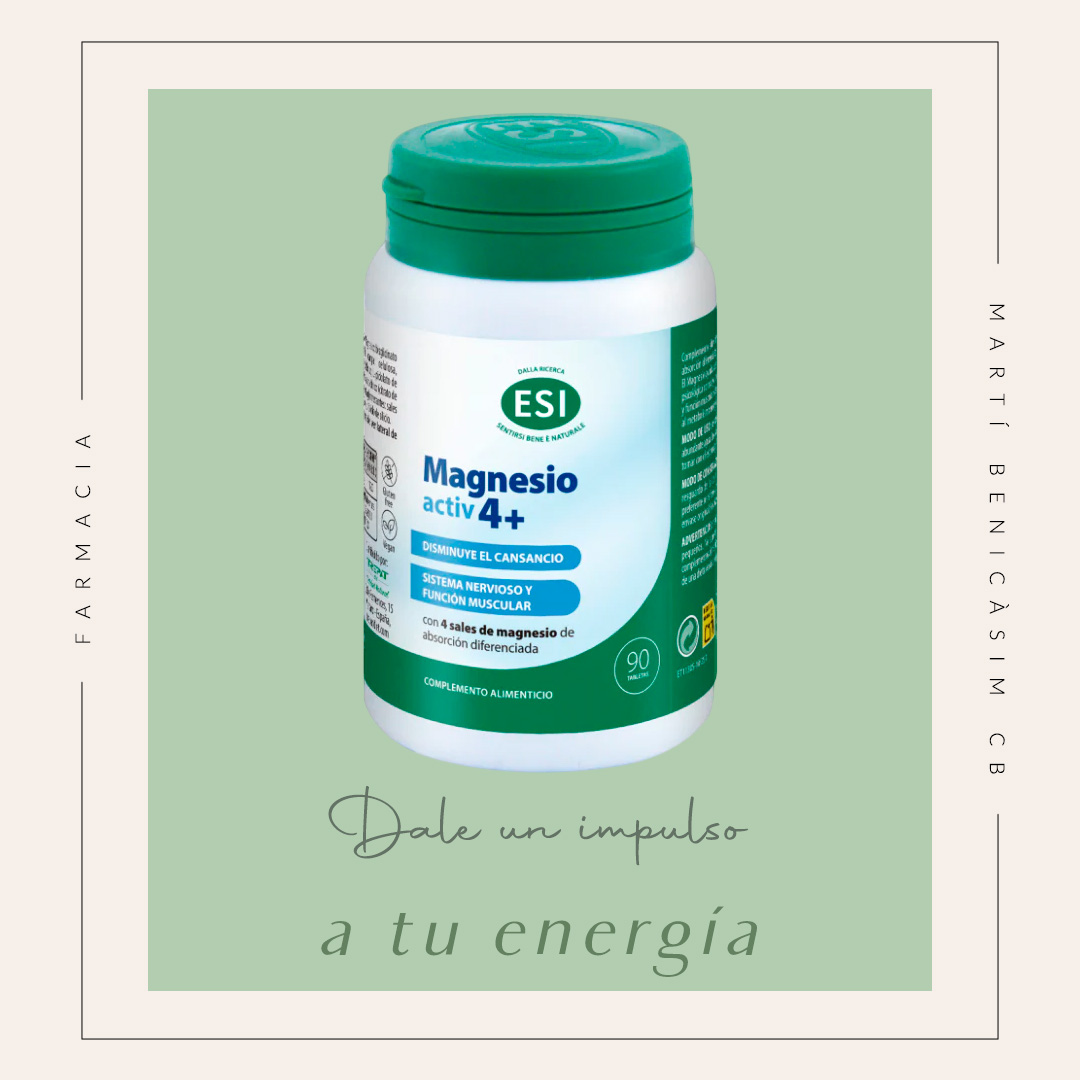 Magnesio activ 4+
