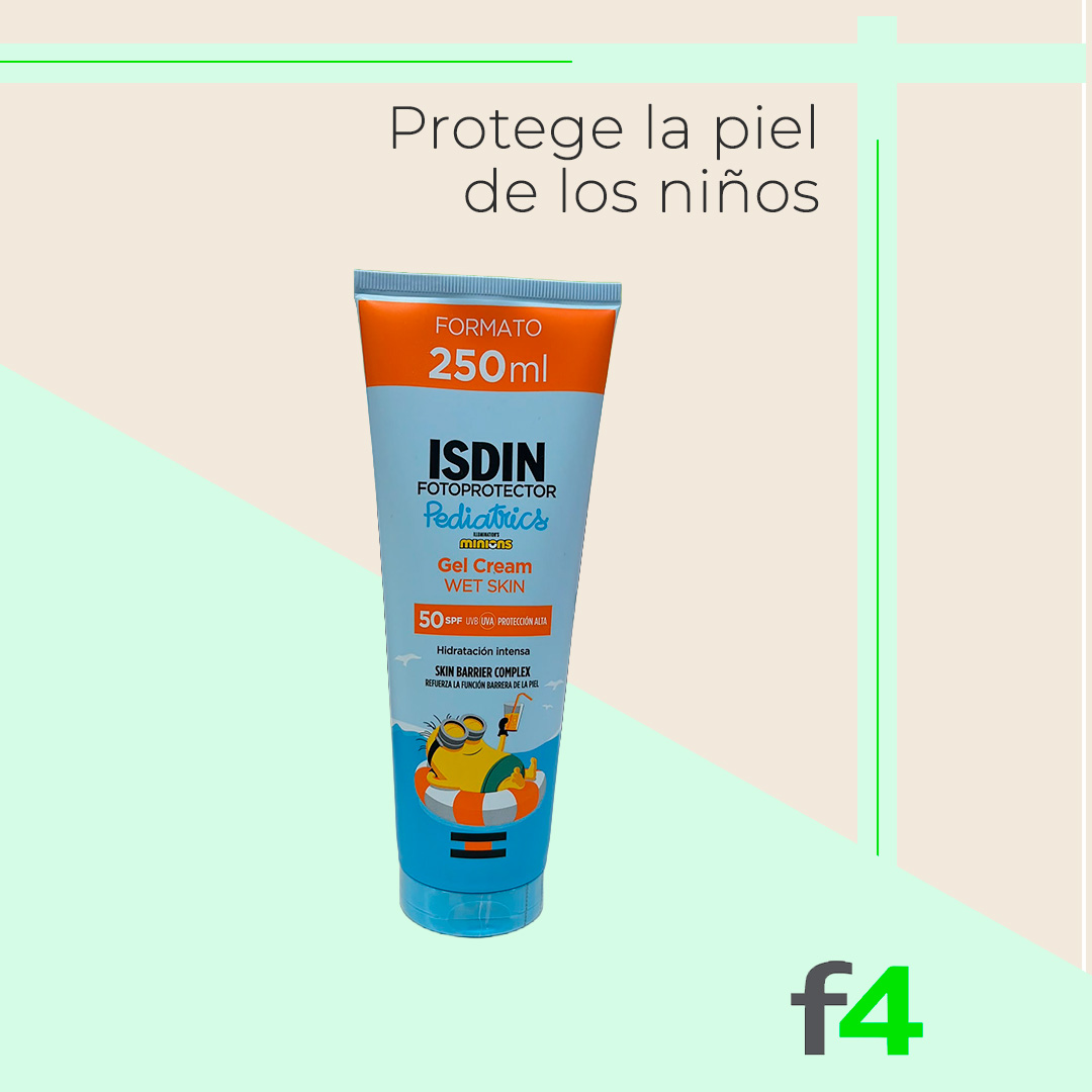 Fotoprotector pediátrico Isdin gel crema 250ml