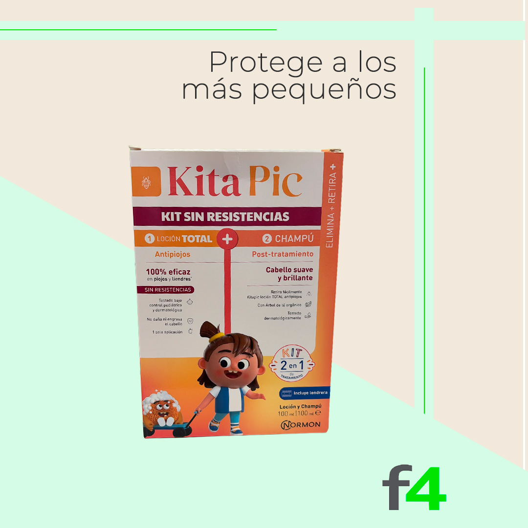 KitaPic Kit Loción champú antipiojos