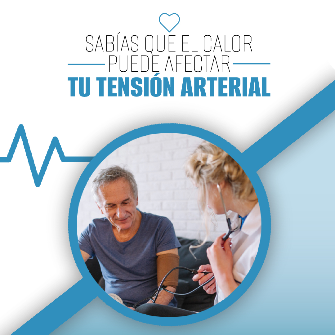 El calor puede afectar a tu tensión arterial