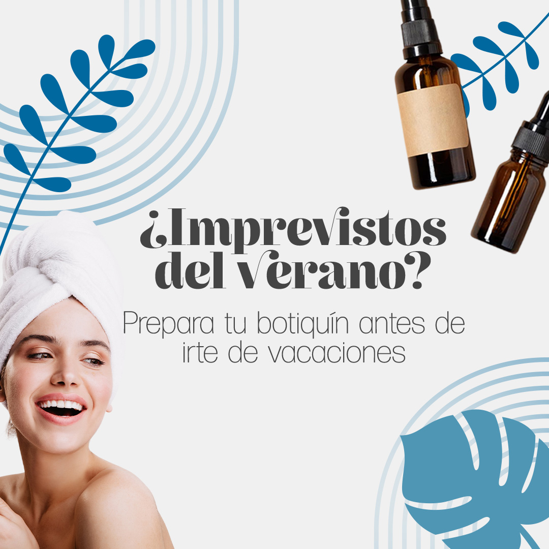 Prepara tu botiquín antes irte de vacaciones