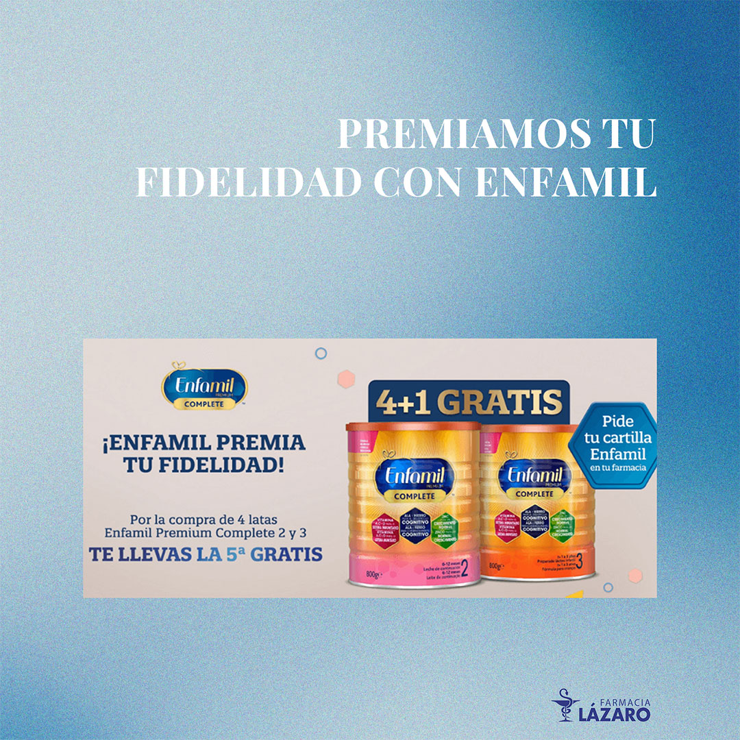 ¡Premiamos tu fidelidad con Enfamil¡