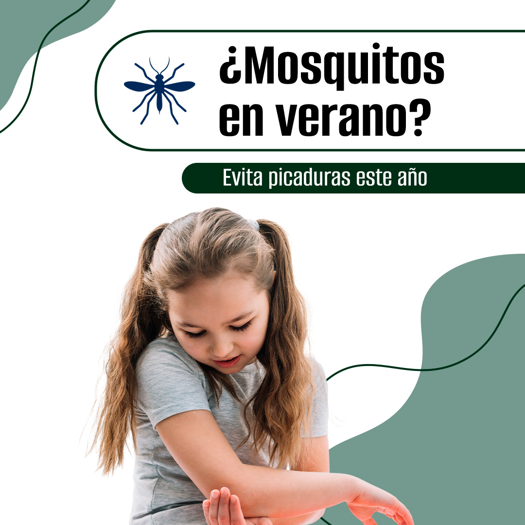 ¿Mosquitos en verano?