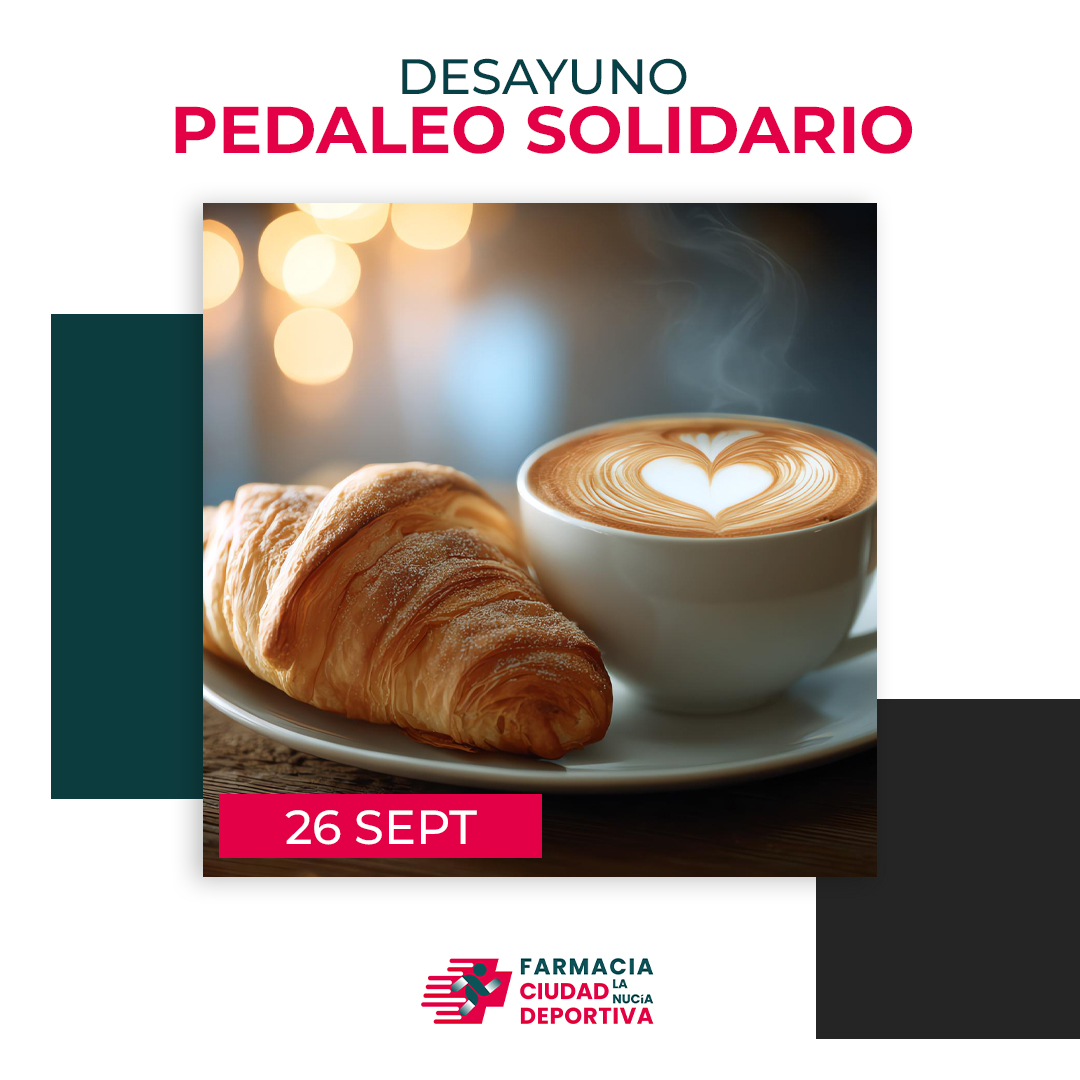 Desayuno y pedaleo solidario