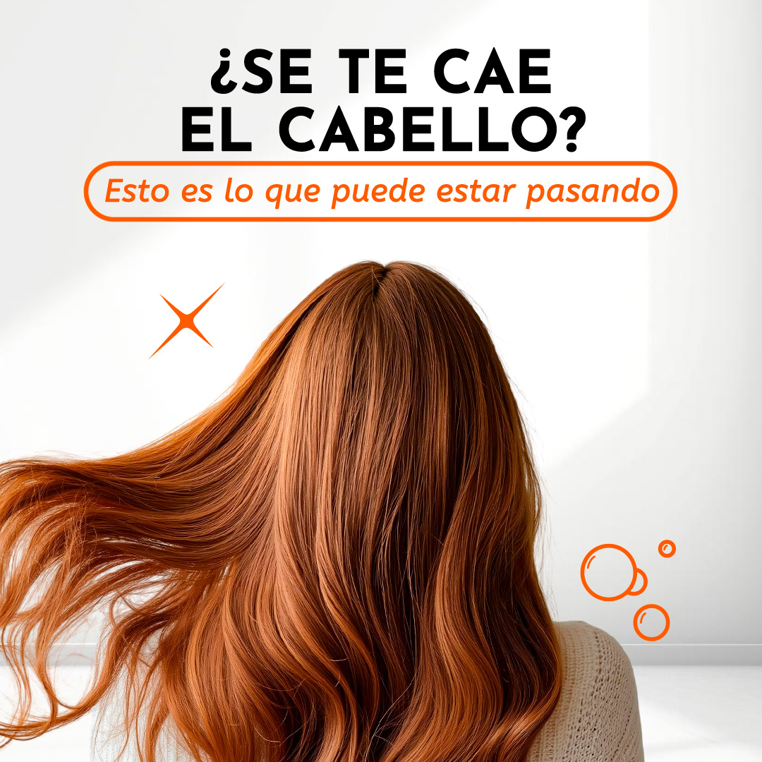 ¿Se te cae el cabello? 