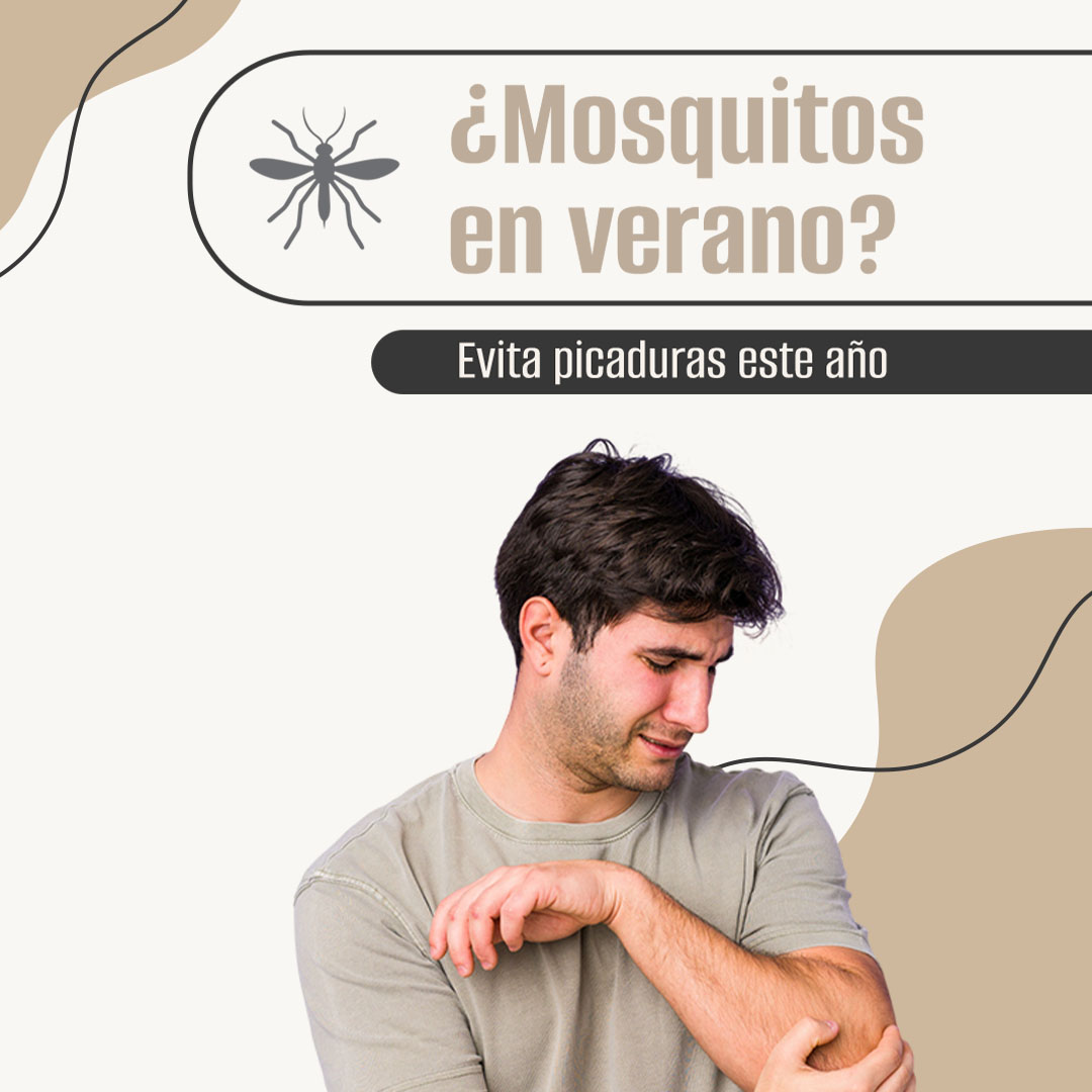 ¿Mosquitos en verano?  