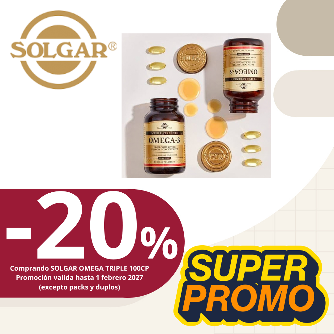 SOLGAR OMEGA TRIPLE 100CP