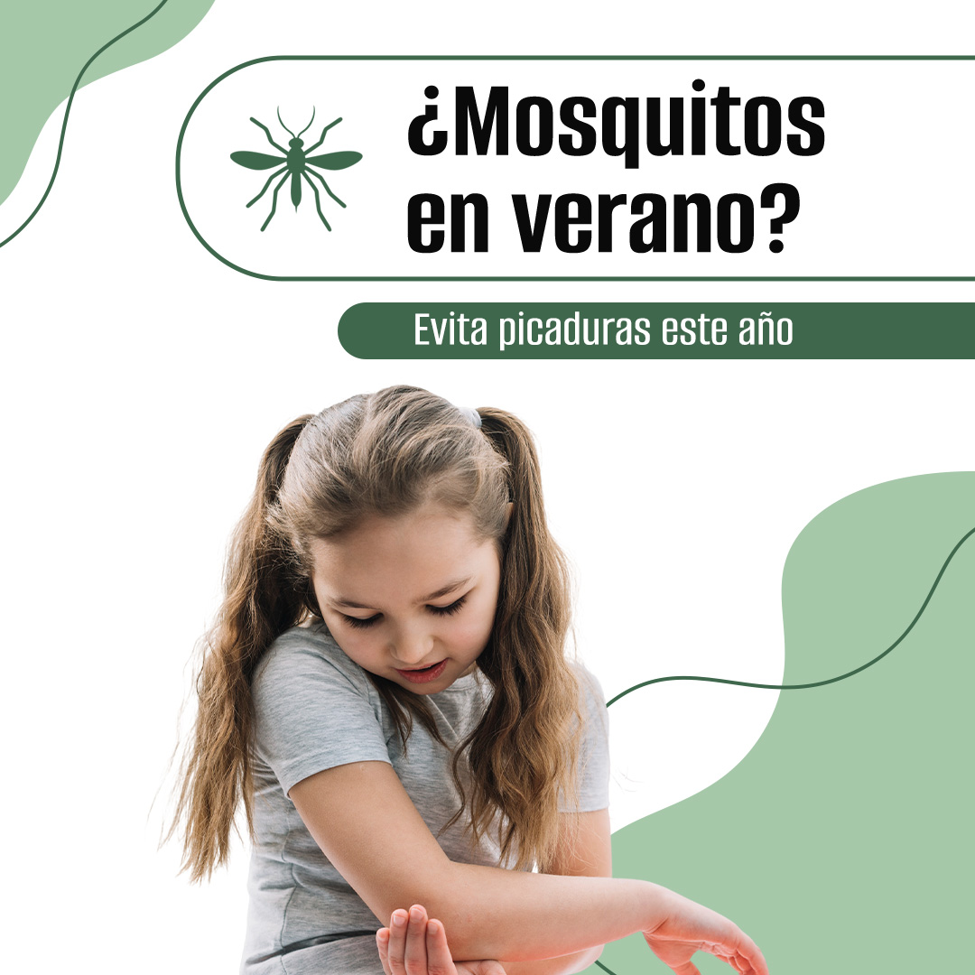 ¿Mosquitos en verano?