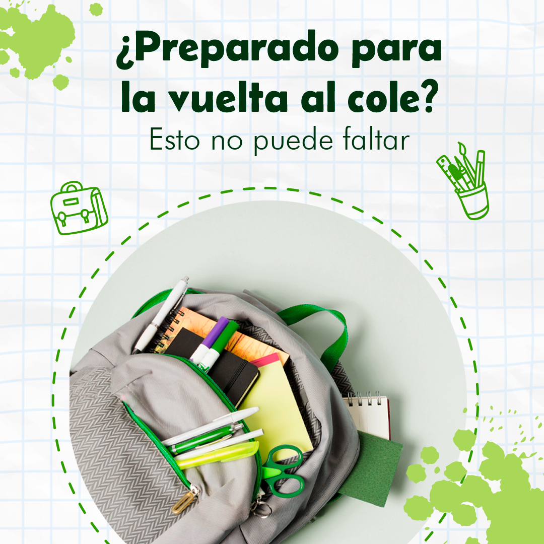¿Preparado para la vuelta al cole? No olvides esto