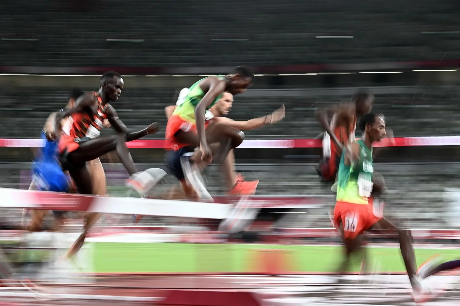 Carrera de obstáculos: Triunfo olímpico