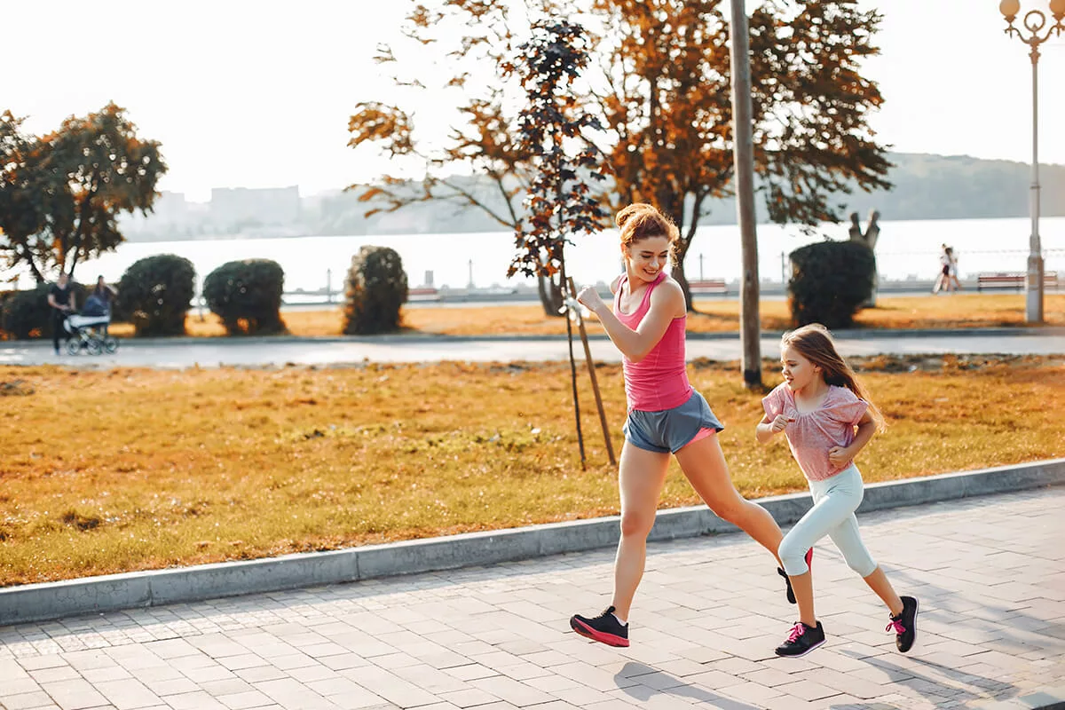 ¿Cómo hacer running con niños?