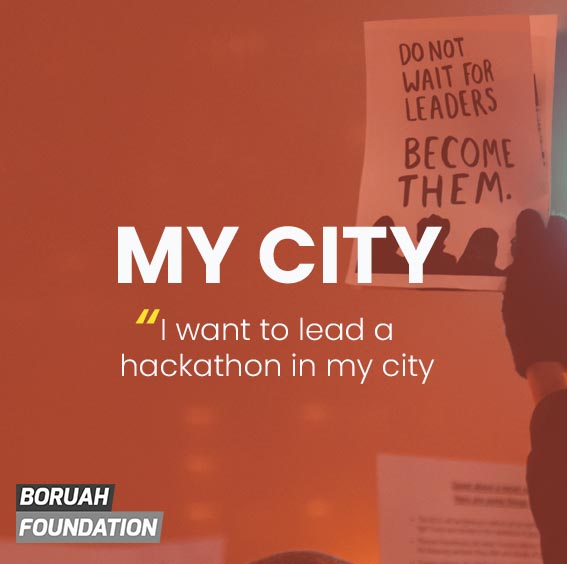 I want to lead a hackathon in my city?
