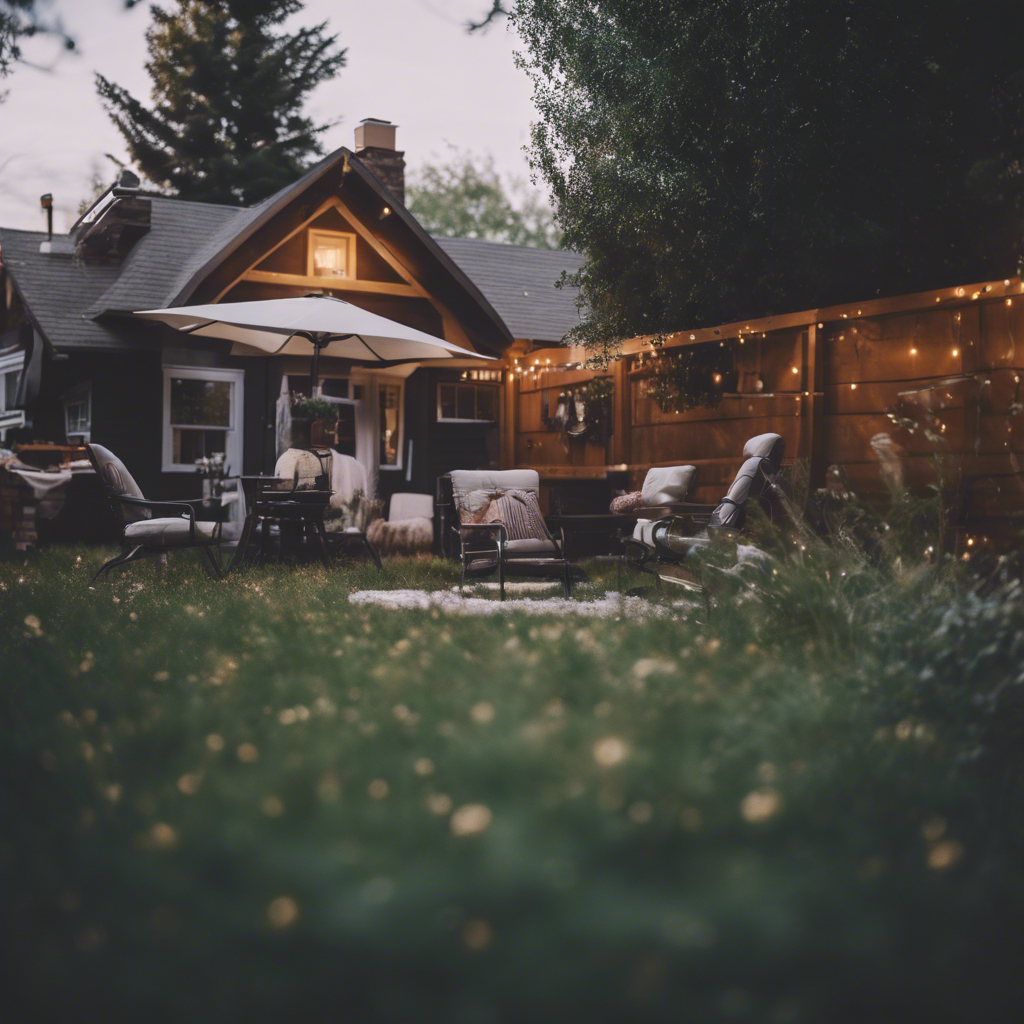 Cottage Backyard in Aurora