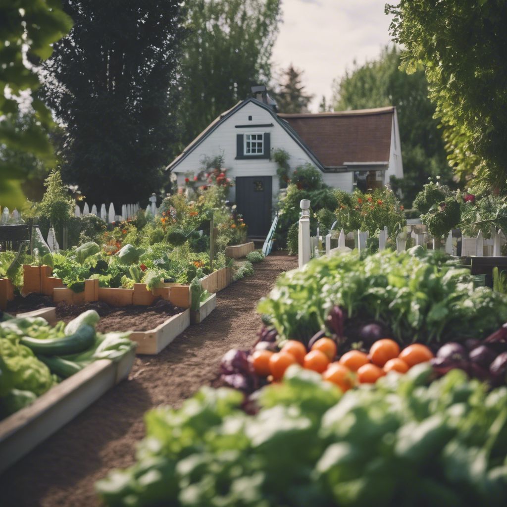 Cottage Vegetable Garden in Aurora