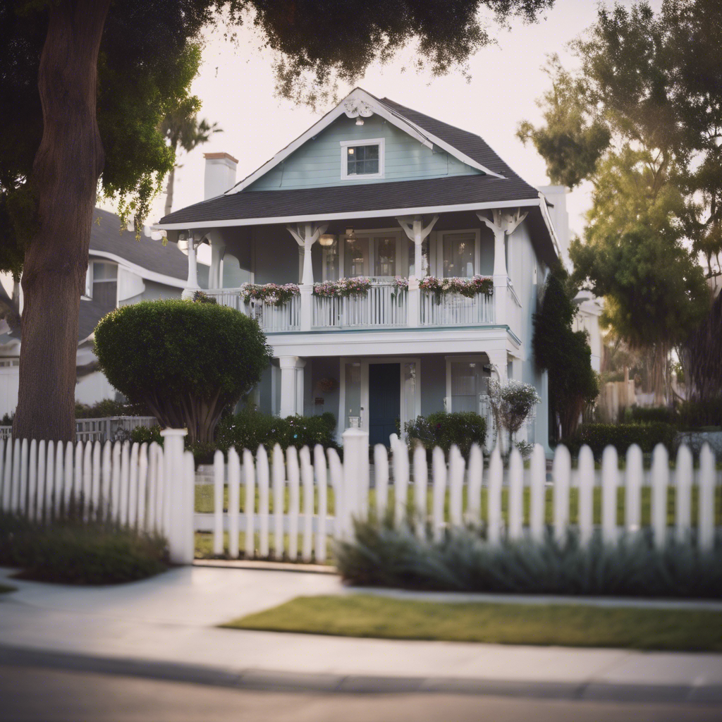 Cottage front yard in Baldwin Park