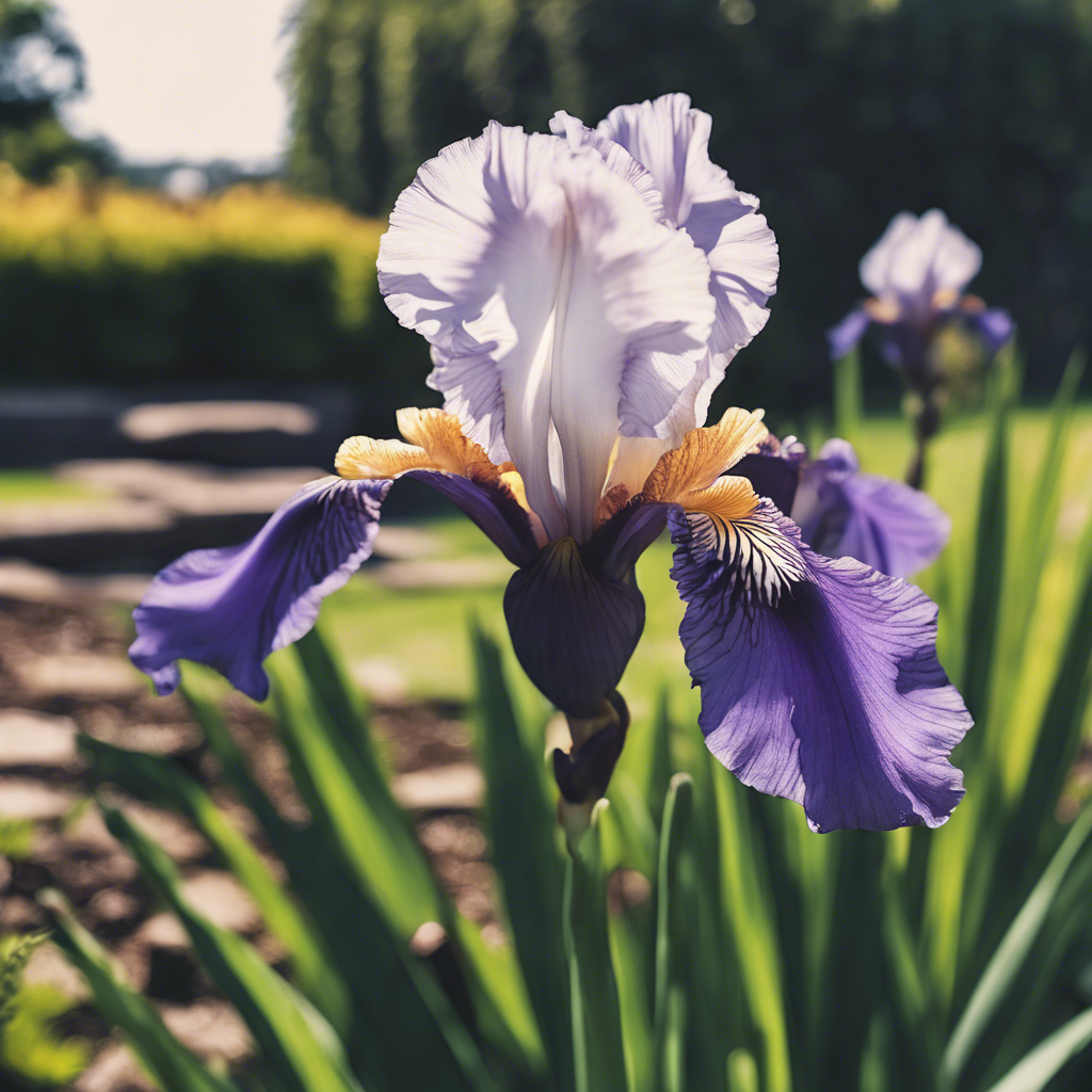 Bearded Iris (Iris germanica)