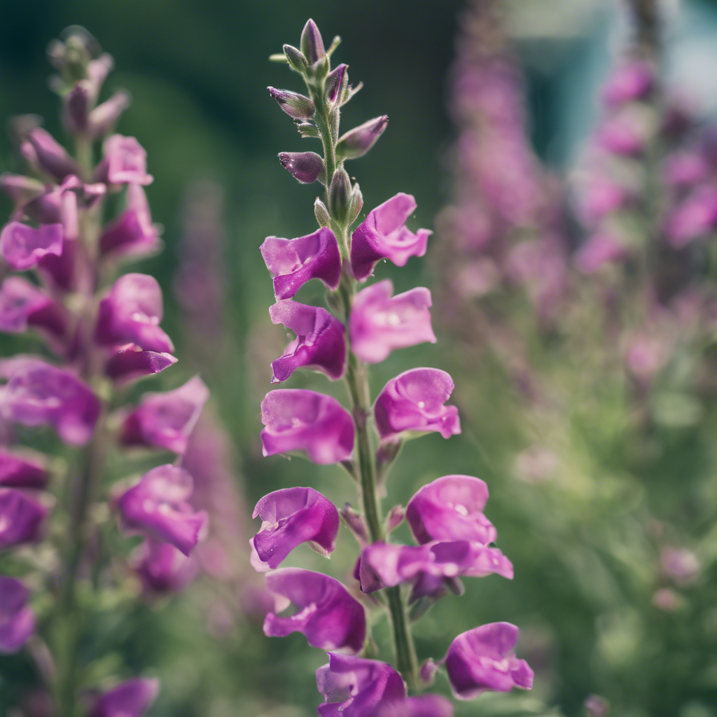 Beardtongue (Penstemon barbatus)