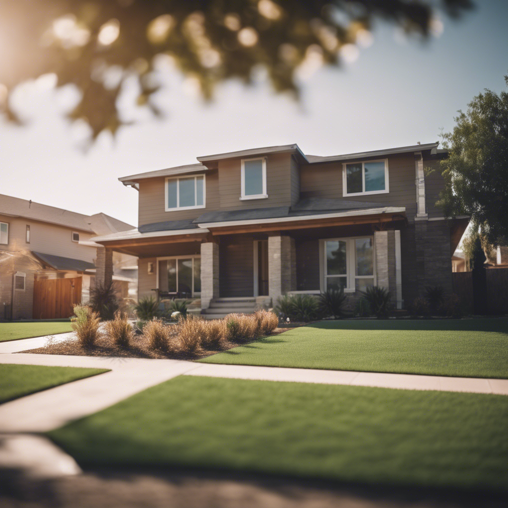 Modern Front Yard in Beaumont