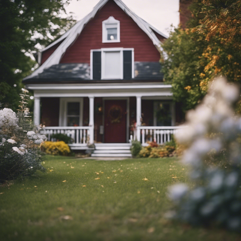 Cottage front yard in Belleville