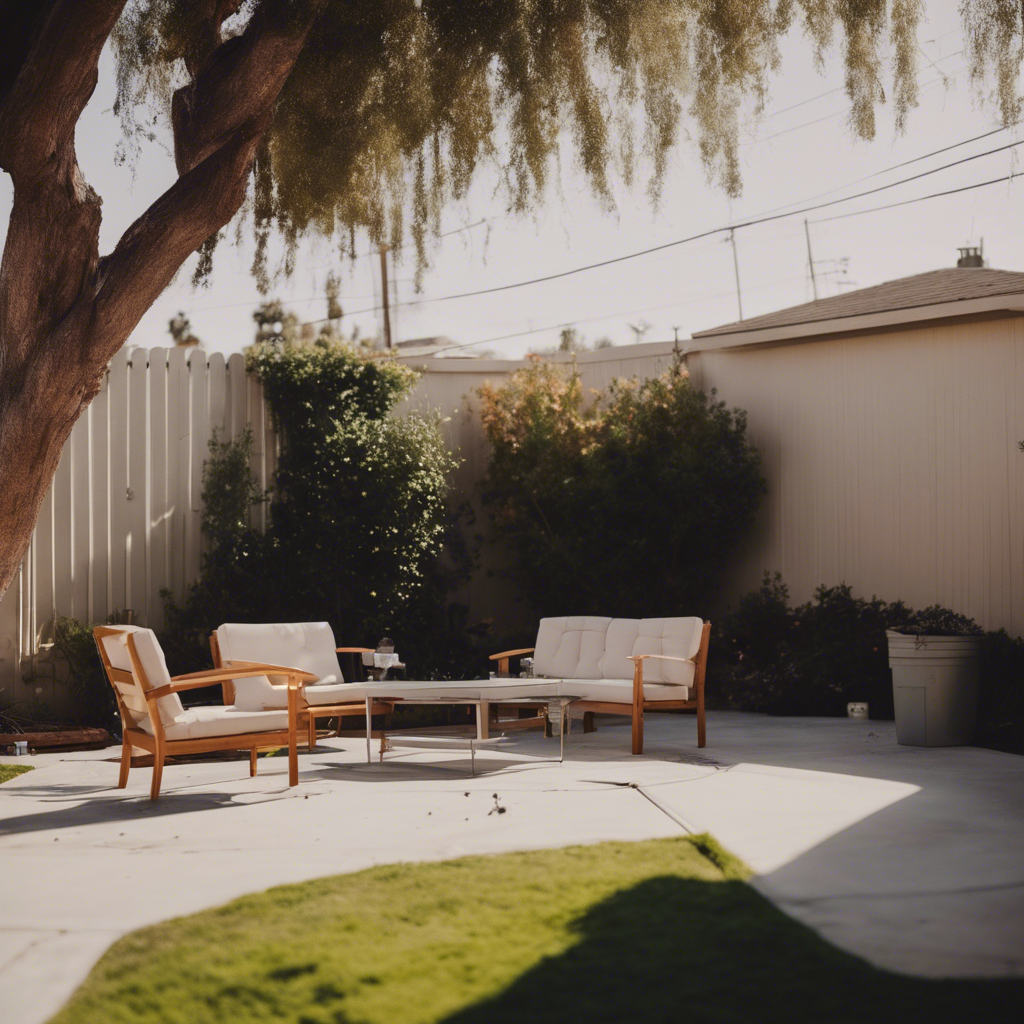 Modern Back Yard in Bellflower