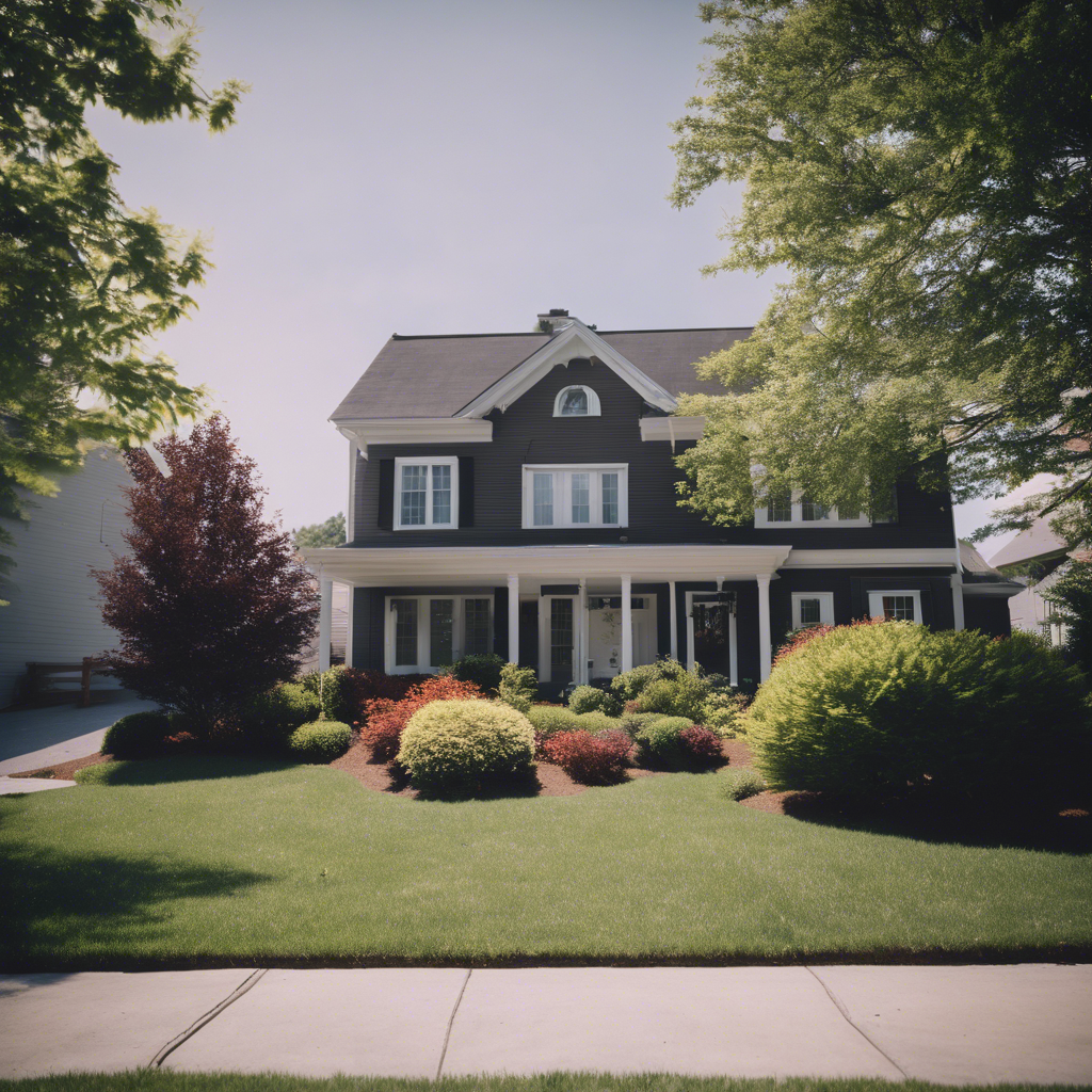Modern Front Yard in Blacksburg