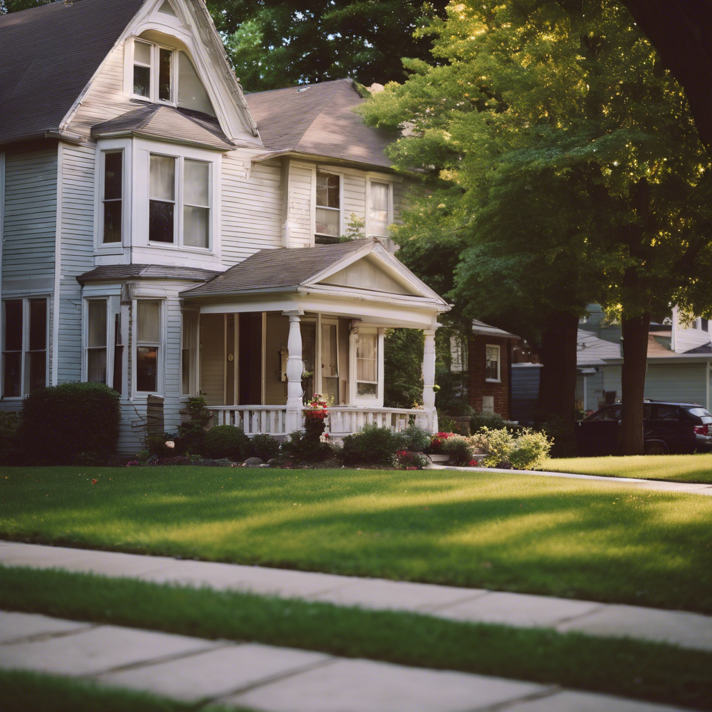 English Front Yard in Bloomington