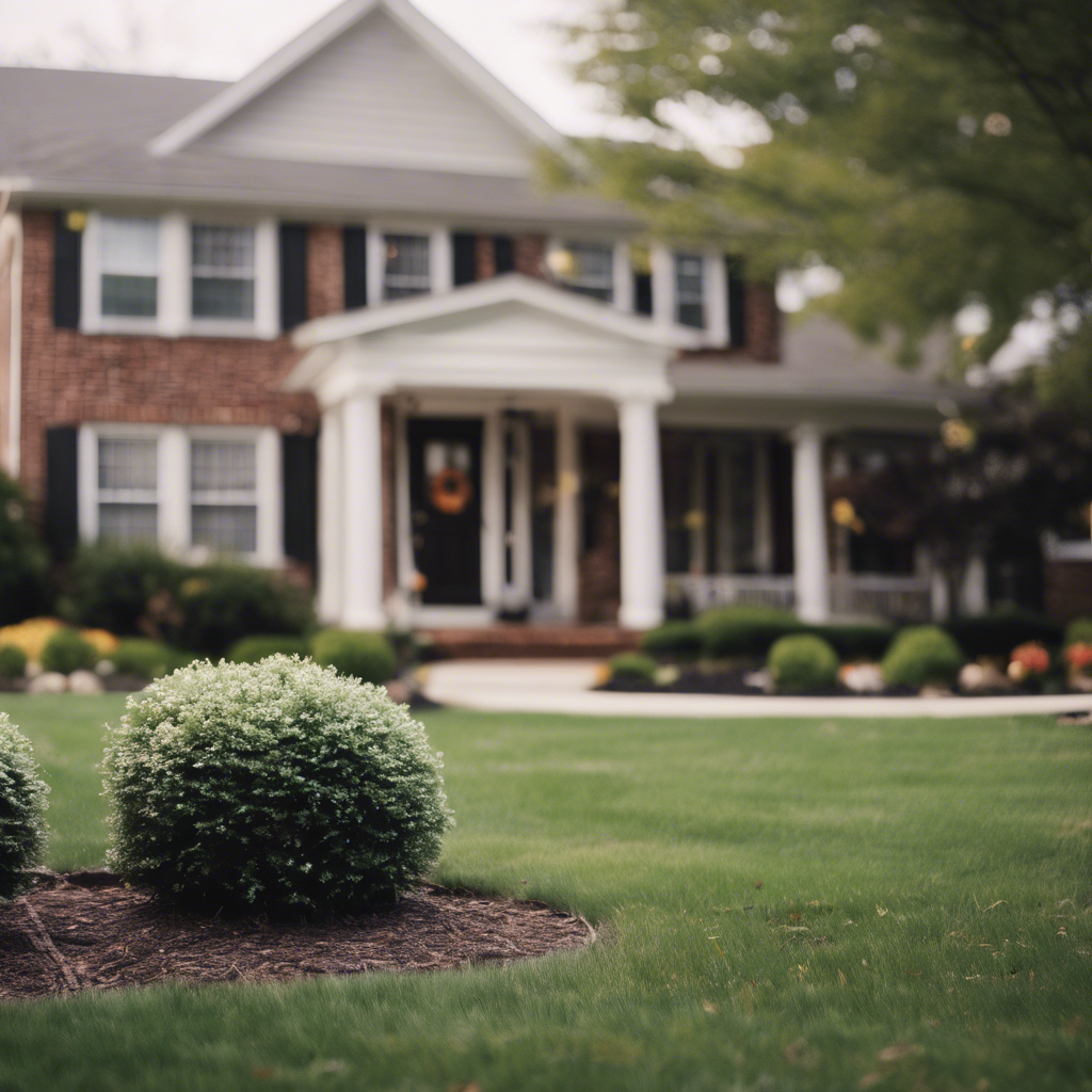 Modern Front Yard in Bowling Green