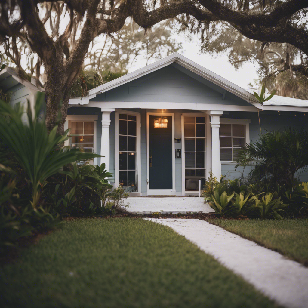 Cottage Back Yard in Bradenton