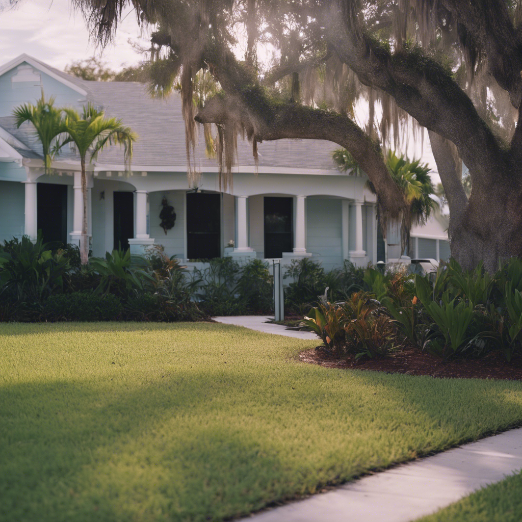 English Front Yard in Bradenton