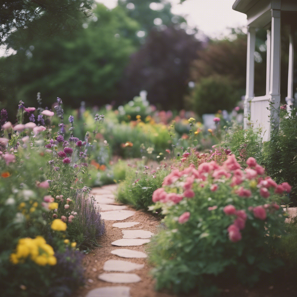 Cottage garden in Bryan
