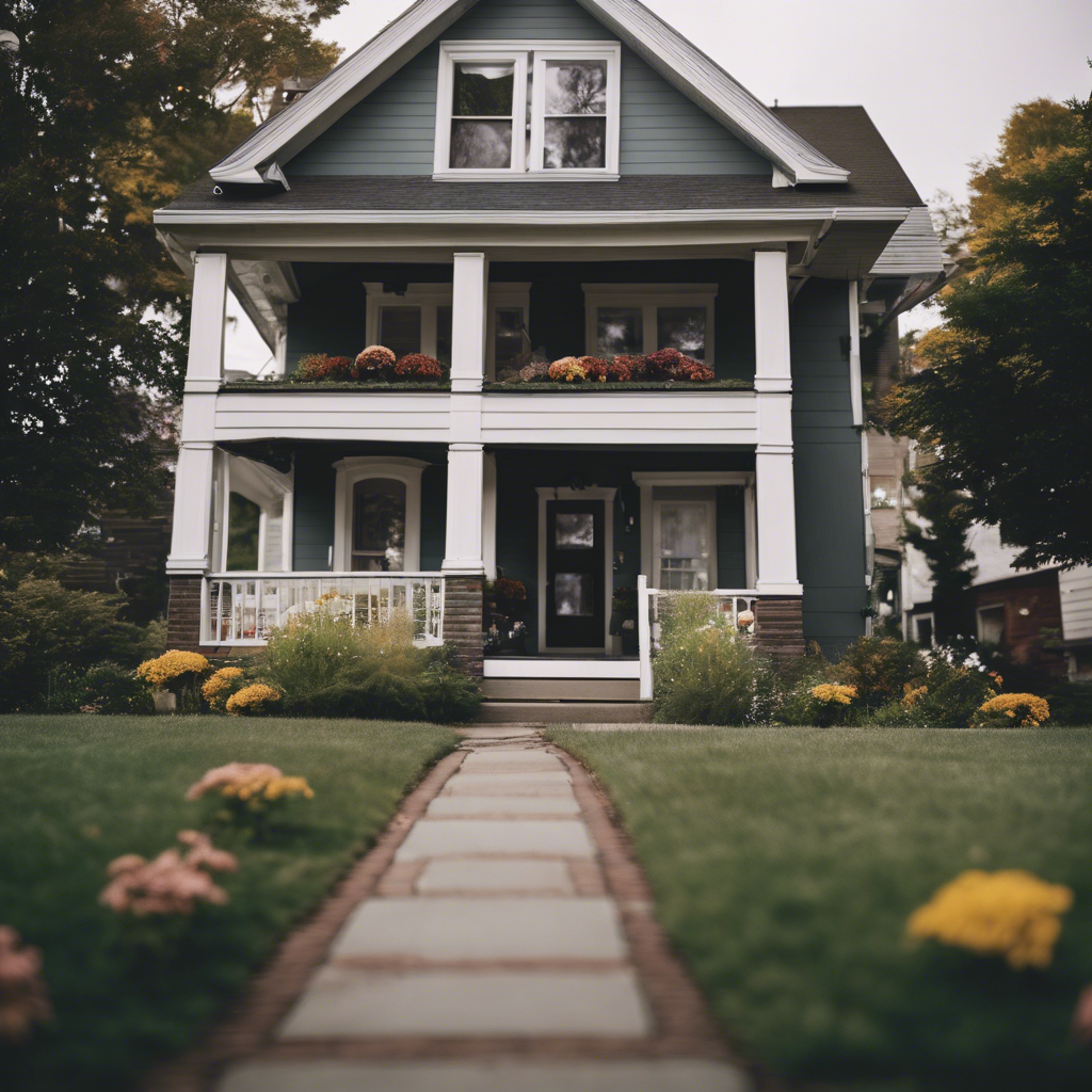 Cottage Front Yard in Buffalo