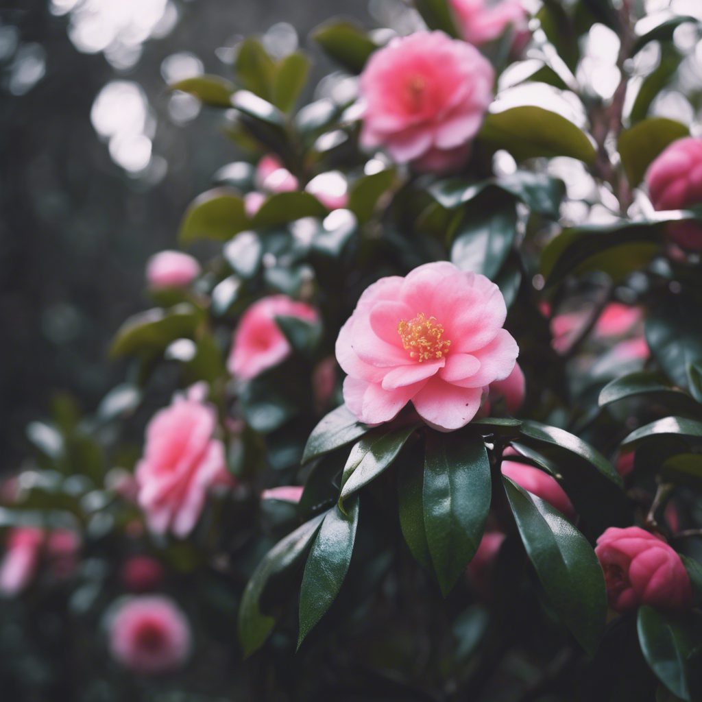 Camellia Tree (Camellia japonica)