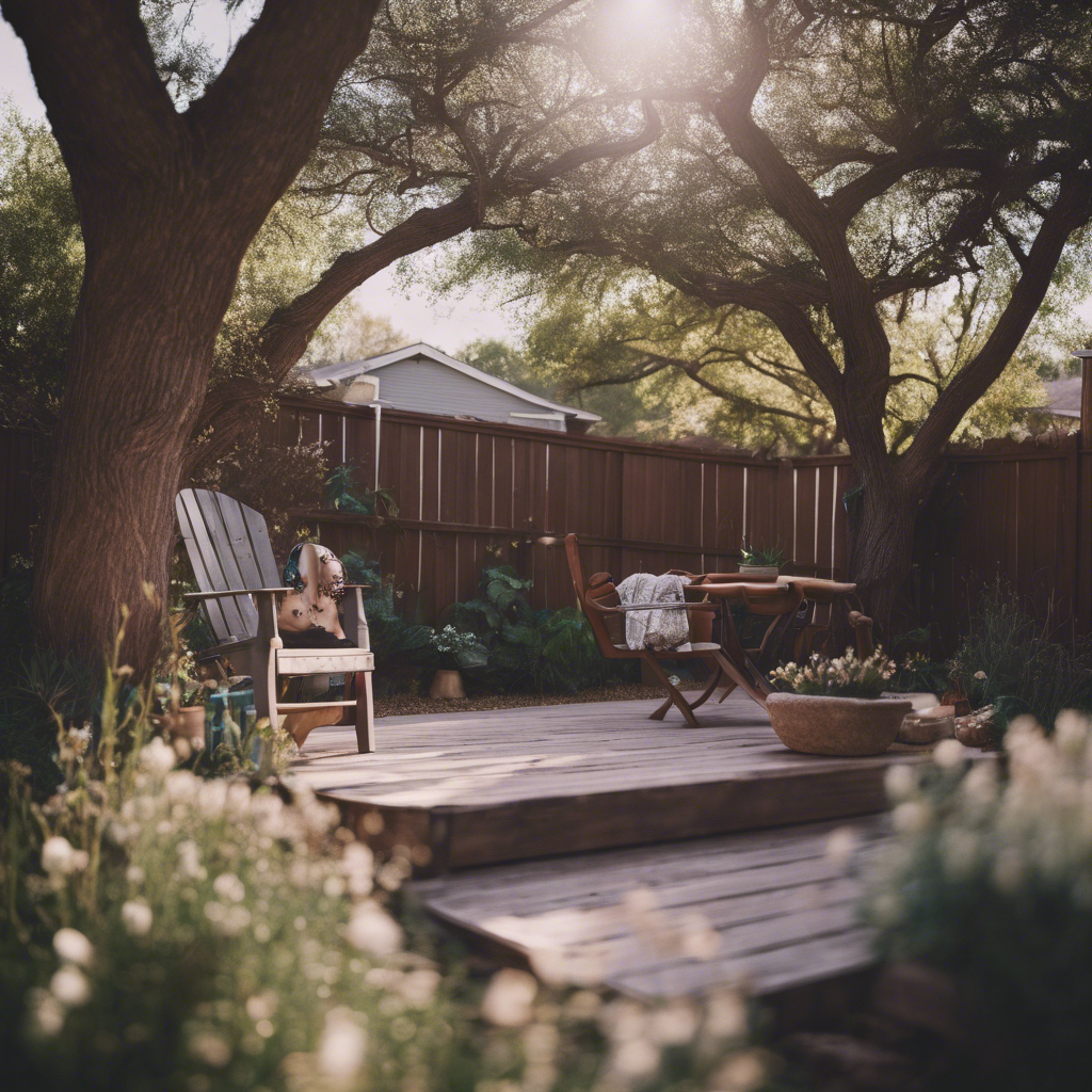 Cottage Backyard in Cedar Park