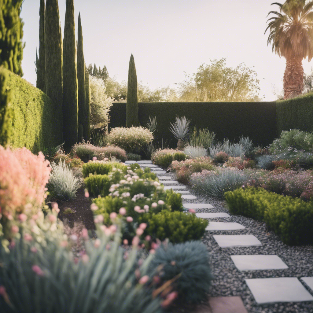 Modern garden in Colton