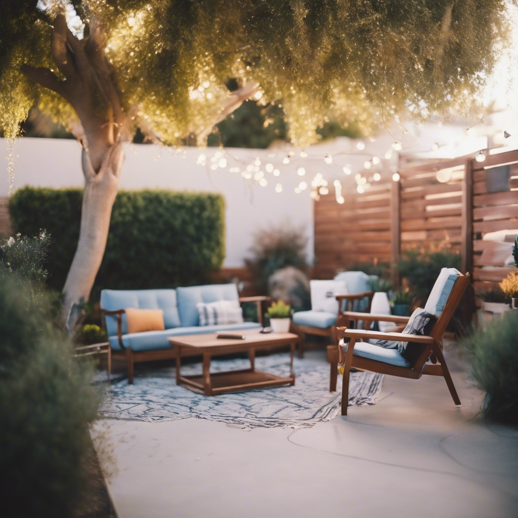Modern Back Yard in Corona