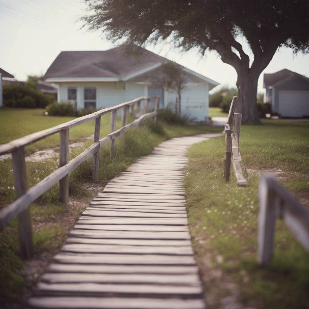 Cottage Pathway in Corpus Christi