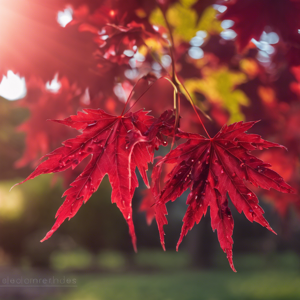 Crimson King Maple (Acer platanoides 'Crimson King')