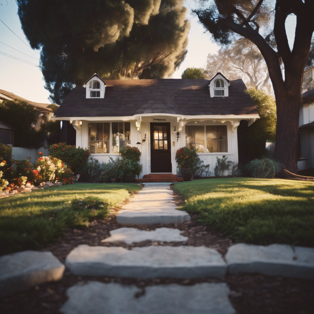 Cottage Front Yard in Cupertino
