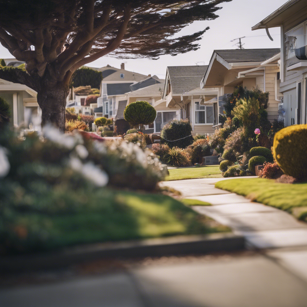 English front yard in Daly City