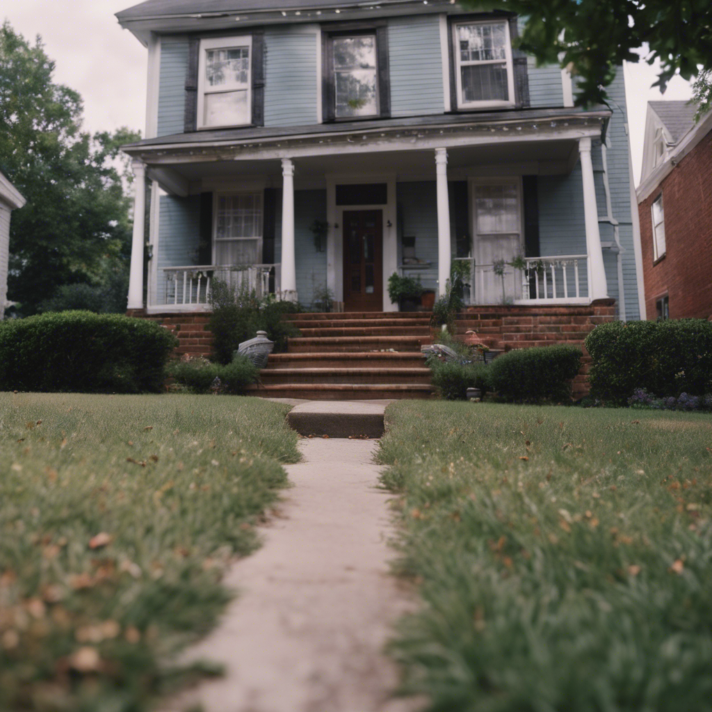English front yard in Decatur