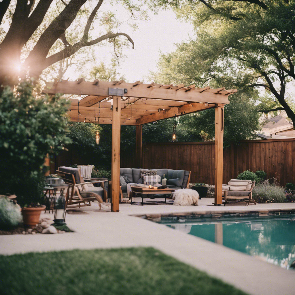 Modern Backyard Oasis in Denton
