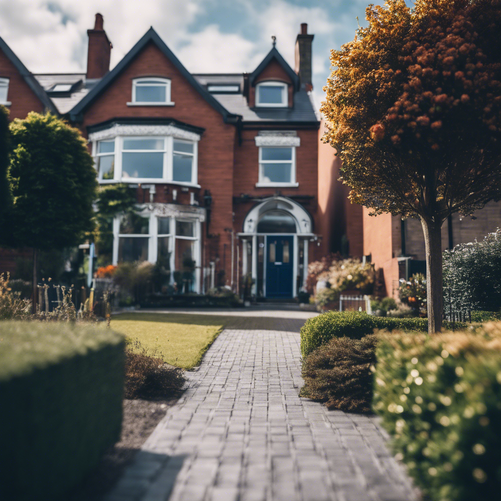 Modern Front Yard in Dublin