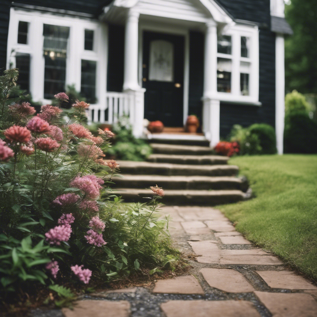 Cottage Front Yard in Durham