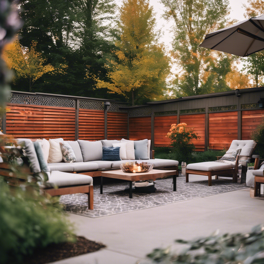 Modern Backyard in Eagan