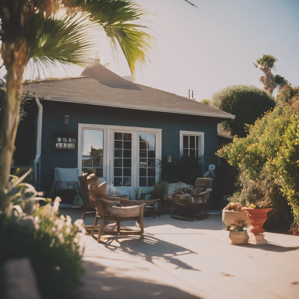 Cottage Backyard in Encinitas