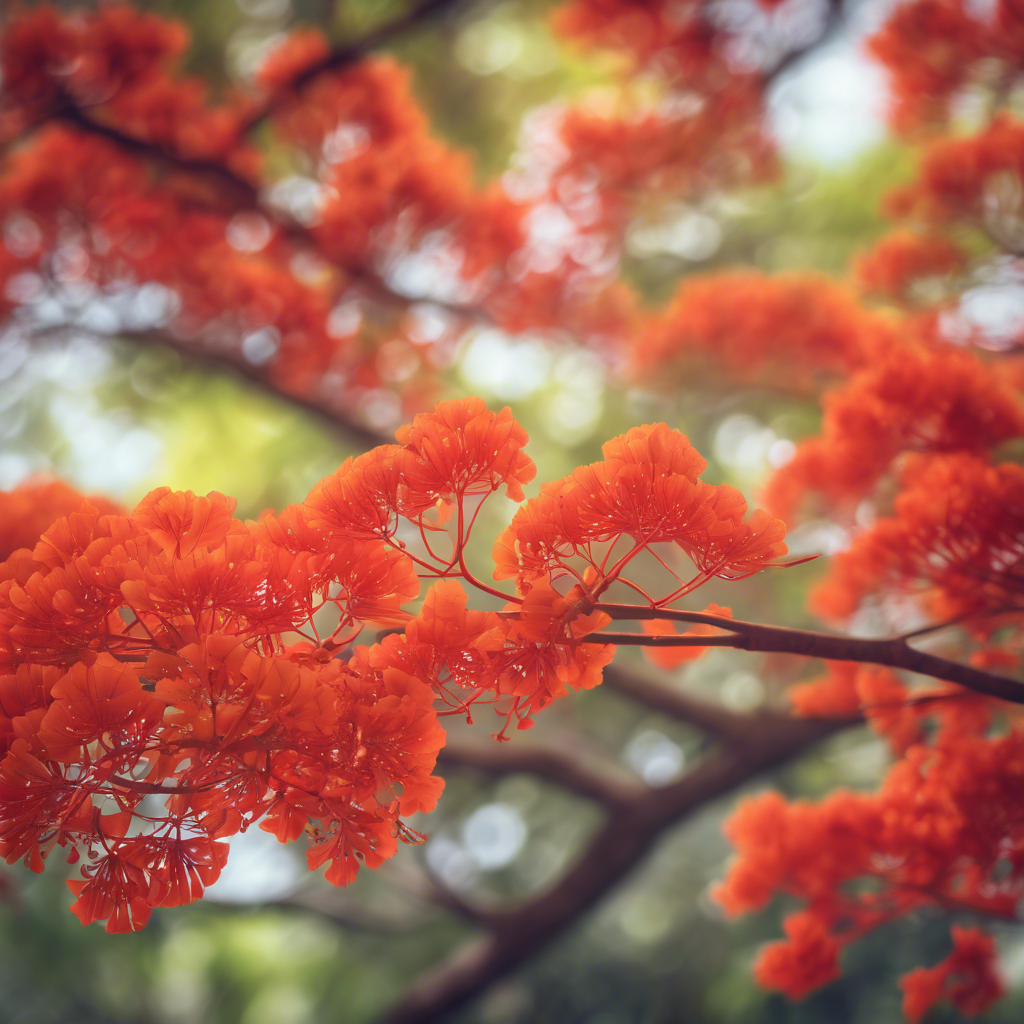 Flame Tree (Brachychiton acerifolius)